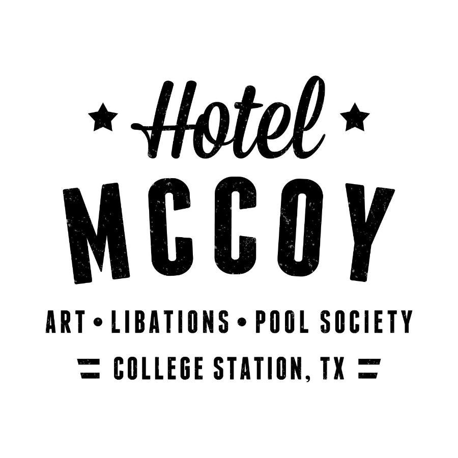 Hotel Mccoy - Art, Libations, Pool Society College Station Eksteriør bilde
